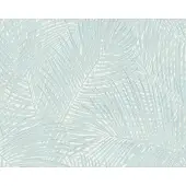 AS-Creation BLAUW GROENE PALMBLADEREN BEHANG - AS Creation Sumatra