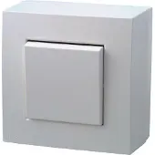 Niko opbouwkit schakelaar 1P wit - IP20