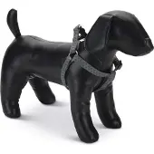 Beeztees - Borsttuig Hond - MacLeather - Grijs - 35-60 cm