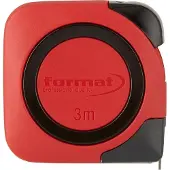 Format Rolbandmaat Staal 2 mx13mm wit FORMAT