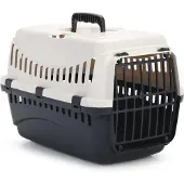 Beeztees Gypsy Reismand Kat - Klein huisdier - Afneembare bovenkant - Creme/Antraciet - 46x31x32 cm