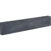Gardenlux 3 stuks! Opsluitband hd zwart 10x20x100 cm
