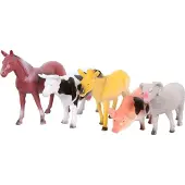 Jonotoys boerderijdieren 5-delig