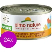 Almo Nature - Kippenbout - Kattenvoer - 24 x 70 g