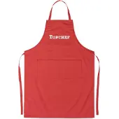 Kariban Mijncadeautje - Luxe schort - Topchef - rood