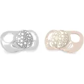 Twistshake Fopspeen 6M+ Pastel Grey/Beige