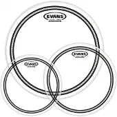 Evans ETP-EC2SCLR-R - TOM PACK EC2S CLEAR ROCK 10 12 16