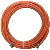 CFH Rubberen gasslang met lengte van 20 meter inclusief 3/8 koppelingen
