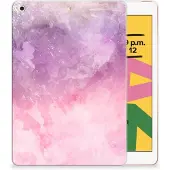 B2Ctelecom Tablethoes Apple iPad 10.2 | iPad 10.2 (2020) | 10.2 (2021) Pink Purple Paint
