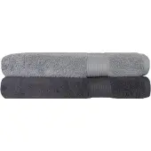 ISleep Terry Strandlaken - 100x180 cm - Antraciet - 2 stuks