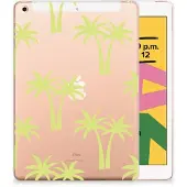 B2Ctelecom Apple iPad 10.2 | iPad 10.2 (2020) | 10.2 (2021) Siliconen Hoesje Palmtrees