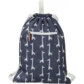 Fresk Giraffe Gymsack Blauw Kinderen