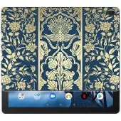 B2Ctelecom Lenovo Tab E10 Siliconen Hoesje Beige Flowers