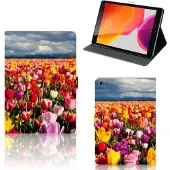 B2Ctelecom iPad 10.2 2019 | iPad 10.2 2020 | 10.2 2021 Tablet Cover Tulpen