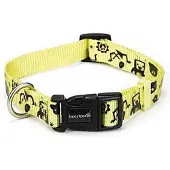 Beeztees Halsband monster geel 48-70cm
