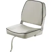 VETUS Fisherman Folding Seat Zilver