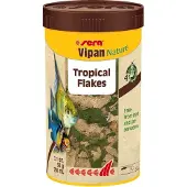 Sera Vipan nature 250 ml vlokkenvoer zonder bewaarmiddelen