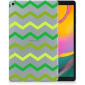 B2Ctelecom Samsung Galaxy Tab A 10.1 (2019) Hippe Hoes Zigzag Groen