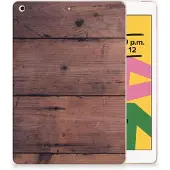 B2Ctelecom Apple iPad 10.2 | iPad 10.2 (2020) | 10.2 (2021) Silicone Tablet Hoes Old Wood