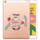 B2Ctelecom Apple iPad 10.2 | iPad 10.2 (2020) | 10.2 (2021) Tablet Back Cover Boho Summer