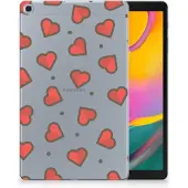 B2Ctelecom Samsung Galaxy Tab A 10.1 (2019) Hippe Hoes Hearts