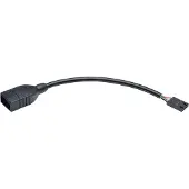 Eaton U024-06N-IDC USB-kabel 0,15 m Zwart