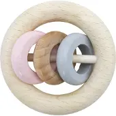 Hess Rammelaar met 3 ringen (naturel/roze)