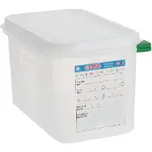 ARAVEN Voedselbak Araven, 4,3L, GN1/4, incl deksel, 4 stuks