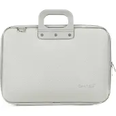 Bombata laptoptas Classic 43 x 33 cm kunstleer grijs