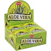 Spiru HEM Wierook Kegel Aloevera (12 pakjes)