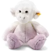 Steiff knuffel Soft Cuddly Friends aap Moonlight, paars/wit