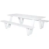 Voordeeldrogisterij Picknickset Breeze Wit - 220 x 184 cm