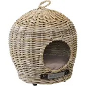 Happy-House Rieten Villa Rond 50x50x53 cm Naturel One Size