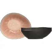 Cosy & Trendy Schaal Laguna Old Rose 20 x 16,5 cm (Set van 6)