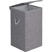 Nancy's Wasmand 85L - Wasmanden met Deksel - Grijs