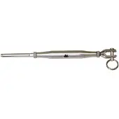 Talamex Rigging Screw Fork Terminal Grijs 5 mm