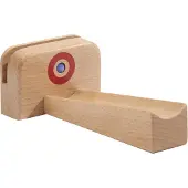 Nic hoorbaar 'einde' 48 delig 19 x 9 x 6 cm blank