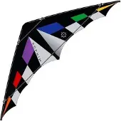 Elliot tweelijnsstuntkite Mirage XL Rainbow 310 cm