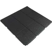 Ivol Fitnessmat 90 x 90 cm - Kliksysteem rubber