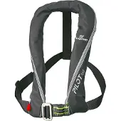 PLASTIMO Pilot 165n Safety Belt Harness Inflatable Life Jacket Zwart