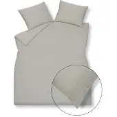 Vandyck Dekbedovertrek Pure 07 Coolgrey Linnen-200 x 200 / 220 cm | 2-Persoons