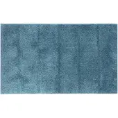 Casilin Badmat Antislip 60x100cm Ray - Waterabsorberende Badkamermat - Wasbaar en Sneldrogend - Voor Douche en Bad - Hoogpolig - Acryl - Rechthoek - Blauw