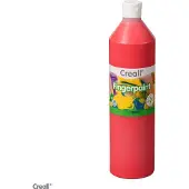 Creall Vingerverf 750ml *ROOD* PRESERVATIVE FREE
