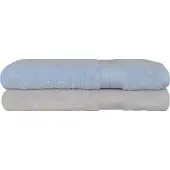 ISleep Terry Strandlaken - 100x180 cm - Licht Grijs