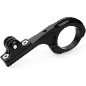 Shop4 - Actioncam Fietshouder - Verlengde Stuurhouder Zwart