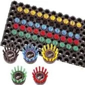 Ivol Inzetborstel Ringmat Rood - 10 Stuks