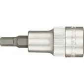 Format Schroevendraaier-dopsleutel voor binnenzeskantschroeven CV-staal 1/2", 4x60mm