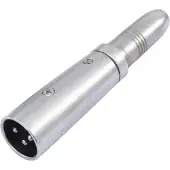 Omnitronic Adapter met XLR-stekker naar tulpstekker (mono)