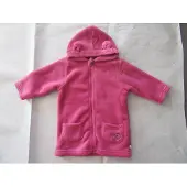 Noukie'S badjas in fuchia rose 80 ( 1jaar)