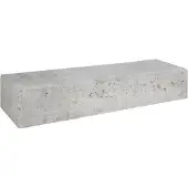 Gardenlux 3 stuks! Betonbiels grijs 12x20x60 cm